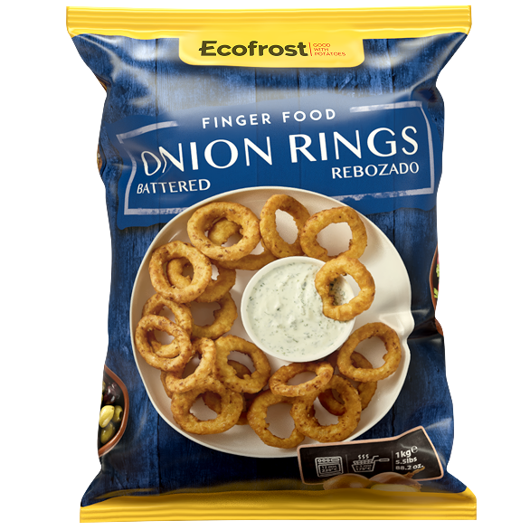 «ECOFROST» луковые кольца в кляре